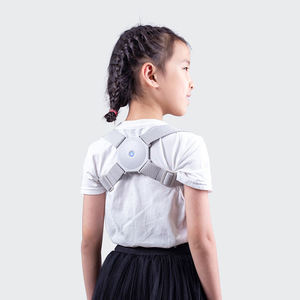 Correcteur de posture intelligent USB personnalisé, nouveau design, pour enfants, avec capteur intelligent, vibration, réglage avancé, en cuir - Product Image 4