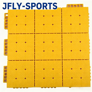 Baldosas de suelo entrelazadas resistentes a la intemperie, suelo deportivo modular resistente a las grietas para uso en exteriores durante todo el año - Product Image 1