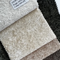 Tissu d'ameublement pour canapé en velours Ice Flower de qualité supérieure, certifié OEKO-TEX, adapté aux animaux domestiques, durable, facile d'entretien