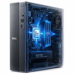 Nuevas Computadoras de Escritorio Dell Mini de Buena Calidad para Oficina ECS1250 CORE I5 con 8G 512G SSD Enchufe Estadounidense Uso Comercial Garantía de 3 Años - Product Image 5