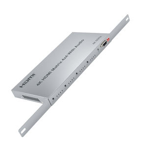 Matriz <span class=keywords><strong>HDMI</strong></span> 4x4 4K 60Hz, 4 Entradas y 4 Salidas con Salida de Audio de <span class=keywords><strong>3</strong></span>.5mm y Salida Óptica - Product Image 3