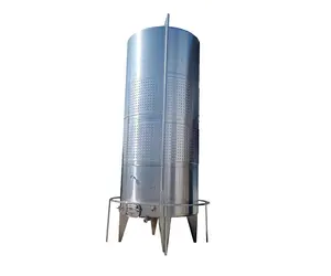 Stainless steel 5000 liter wine fermentation tank wine making fermenter tank conical wine fermenter