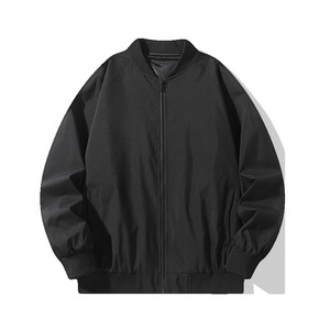 Ropa de <span class=keywords><strong>primavera</strong></span> Chaqueta de <span class=keywords><strong>hombre</strong></span> de tela de poliéster Logotipo personalizado Chaqueta de <span class=keywords><strong>primavera</strong></span> en blanco de alta calidad Hombres - Product Image 3