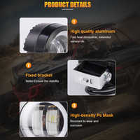 Projecteur LED universel 40W 6000K haute luminosité pour moto, SUV, camion