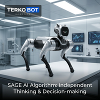 TERKOBOT MagicDog 13-DOF Bionischer Vierbeiniger KI-Roboter SAGE Interaktion LiDAR 4K SLAM Allterrain Zuverlässiger Roboterhund