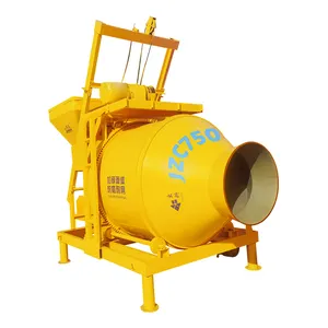 Bouwplaats Trommel Mixer Cement Betonmixer Volautomatische Kantelemmer Klimbak Mixer Te Koop