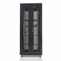 Armoire serveur 19 pouces 42U à double porte grillagée pour projet de courant faible, rack de commutation réseau, achat en gros
