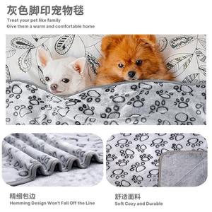 All Season Portable Dog <b>Blanket</b> with Smooth Flannel Surface and <b>Warm</b> Fleece Lining for Comfort - Product Image 6