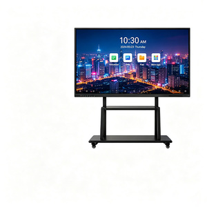 Tablero inteligente digital interactivo 4K LCD enseñanza escolar 55 65 75 85 86 98 Pizarra Interactiva de panel plano de 110 pulgadas - Product Image 1
