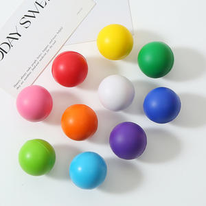 Ontwerp Speelgoed <span class=keywords><strong>4cm</strong></span> Stressbal Met Aangepast Logo Knijp Anti-Stressbal Ronde Vorm <span class=keywords><strong>PU</strong></span> Stressverlichting Bal Speelgoed Stressbal - Product Image 5