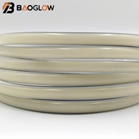 Bande LED flexible étanche IP67 8mm, 220V AC, 288 LED/m, 80 Ra, découpable à 50cm, 100m/rouleau, blanc froid/chaud