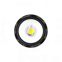 Lampe torche LED puissante de 10 W avec affichage de puissance, zoom, rechargeable par USB-C, lampe torche tactique pour la chasse et le camping