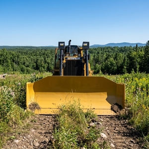 Bulldozer Caterpillar D7R/D8R Usado con Motor e Hidráulica Importados, 220HP, Capacidad de Aplicación de Aserrín de 2.4m, en Venta - Product Image 1