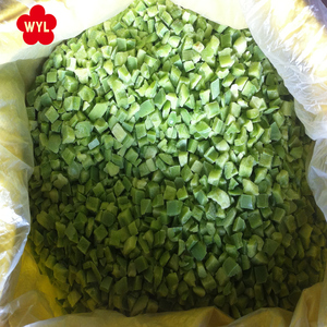 Iqf tiêu xanh thái hạt lựu đông lạnh lát xanh rau đông lạnh - Product Image 1
