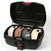 Boîte de rangement pour moto et vélo électrique 48L, étanche, robuste, durable, en PP, directement de l'usine