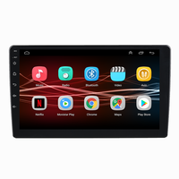 Autoradio universel à écran HD 4 cœurs, stéréo Android 9 pouces, lecteur MP5 pour voiture avec CarPlay sans fil et Android Auto