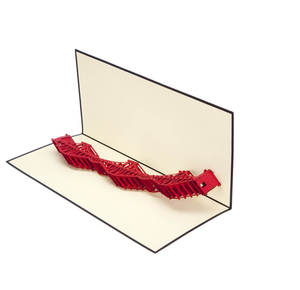 Cartes 3D Pop-up Modèle Miniature du Pont Forth Rail, Conception pour les Amateurs des Lieux Symboles de <span class=keywords><strong>l</strong></span>'Écosse, Cadeau Souvenir d'Anniversaire avec Note Vierge - Product Image 5