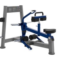 Équipement de fitness commercial à charge libre pour salle de sport, Machine à mollets assise Super Seated, Musculation
