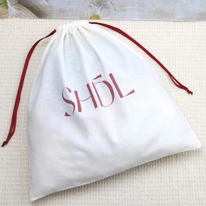 ถุงผ้าฝ้ายแบบมีเชือกผูก ถุงของขวัญผ้าฝ้ายออร์แกนิค ถุงใส่รองเท้า ถุงเก็บของรักษ์โลก ถุงของขวัญสำหรับเสื้อผ้าและกระเป๋าถือ - Product Image 3