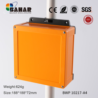 BWP 10217-A IP68 ABS/PC En Plastique Électronique Étanche Boîte De Commutateur De Commande Boîtier Électrique