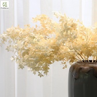 Feuilles d'érable artificielles de qualité supérieure 107 cm pour la décoration de mariage Automne 2024 Feuillage artificiel