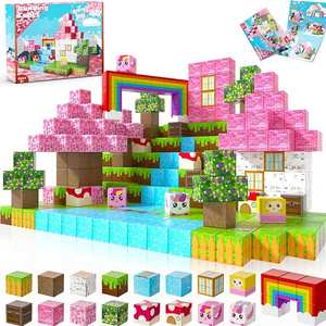 Pabrik OEM ODM Blok Bangunan Magnetik <span class=keywords><strong>3D</strong></span> Kustom Buatan China Mainan STEM Plastik ABS Kustomisasi Set Kubus Magnet CE ASTM CPC - Product Image 3