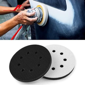 6 Inch 150Mm 25 Lỗ Móc Và Vòng Lặp Miếng Bọt Biển Đệm Mềm Giao Diện Pad Cho Đánh Bóng Mài Điện Công Cụ Phụ Kiện - Product Image 1