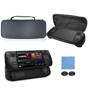 Набор аксессуаров для игровой консоли 4 в 1, силиконовый чехол, черный защитный комплект с чехлом - Product Image 1