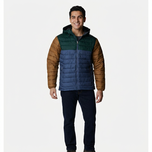 Chaqueta Acolchada de Lona para Hombre, Tallas Grandes, Diseño Exclusivo, Transpirable, Cortavientos, Estilo Urbano, Personalizable, Venta al Por Mayor - Product Image 1