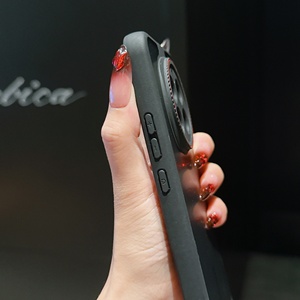 เคสโทรศัพท์มือถือแบบใสกันกระแทกพร้อมวงแหวนแม่เหล็ก ป้องกันรอบด้าน 360 องศา ป้องกันเลนส์ สำหรับ Honor Magic 7 Pro - Product Image 2