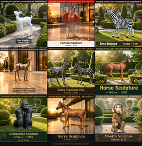 Escultura <span class=keywords><strong>de</strong></span> Chimpancé S680 Magnífica en Fibra <span class=keywords><strong>de</strong></span> Vidrio, Estatua Realista <span class=keywords><strong>de</strong></span> Simio con Acabado Bronce, Decoración <span class=keywords><strong>de</strong></span> Jardín Hecha a Mano - Product Image 2