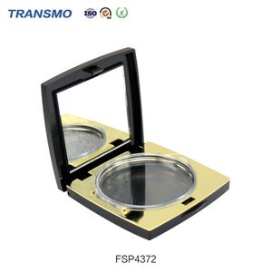 Free Samples square <b>Compact</b> case Powder Plastic Cosmetic Container Empty square Shaped Blush <b>Compact</b> <b>Mirror</b> - Product Image 4