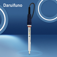 Kualitas tinggi kaca air murni pH Sensor elektroda pH dengan 5 meter kabel
