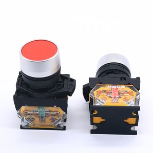 La38 22mm 1No 1Nc 10A tạm thời/lantching tự động rese đẩy nút chuyển đổi - Product Image 2