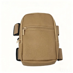 Women Litchi Grain PU <b>Leather</b> Mini Phone Crossbody <b>Bag</b> Multi Color Portable Sports Arm <b>Bag</b> Zipper <b>Small</b> Shoulder Purse - Product Image 1