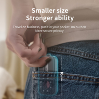 Détecteur de signal RF en matériau ABS BLOCKWAVE, caméra cachée, dispositif anti-espionnage, détecteur de micros espions portable, 1 MHz-6 GHz, 250 mAh, batterie 8-12 h, 1-2 h