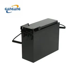12V 55Ah 50Ah Front Terminal Rechargeable Maintenance free AGM UPS and Photovoltaic Solar Inverter Battery