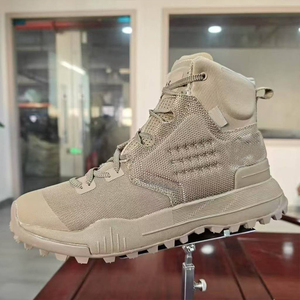 TSB84 Men Black High Top Mesh Waterproof <b>Hiking</b> <b>Boots</b> White Sole All Seasons Outdoor Sports Walking China Wholesale - Product Image 5