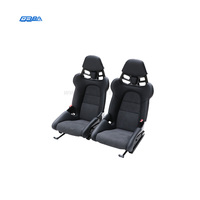 Siège de course électrique à réglage en hauteur en fibre de carbone et cuir Nappa pour Porsche 718 911 GT3RS, modèle universel