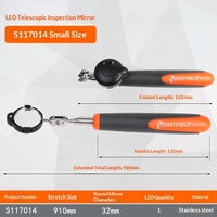 Miroir d'inspection télescopique universel en acier inoxydable de qualité industrielle avec poignée en caoutchouc OEM/ODM pour endoscope de carrosserie