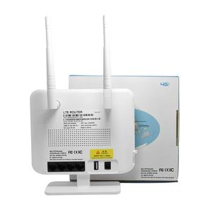 Enrutador <span class=keywords><strong>Wifi</strong></span> desbloqueado, dos antenas desmontables, módem Industrial, Lte, 4g, con tarjeta Sim - Product Image 1