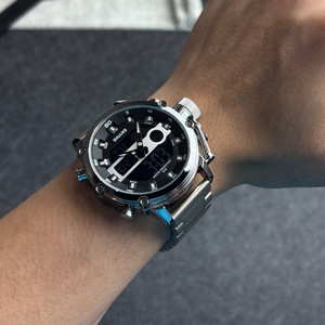 Nouvelle montre mécanique de luxe à la mode, montre pour hommes d'affaires, bracelet en nylon et cuir, style sportif, double luminescence, boîtier en acier inoxydable - Product Image 5