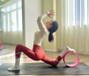 ZJFIT YYoga Wheel Juego de 6 piezas Rueda Rodillo de espuma para aliviar el dolor de espalda Fortalecimiento del <span class=keywords><strong>abdomen</strong></span> - Product Image 5