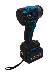 Llave de trinquete eléctrica de alto torque de 4.0AH y 21V con eje CR-V, 225r/min, grado profesional para mecánicos automotrices, en stock. - Product Image 5