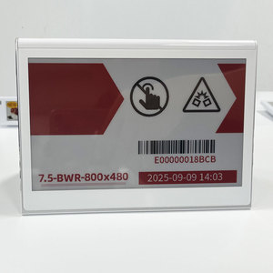 7.5" Double Side 3-Color Electronic E-Ink Display Stand <b>Table</b> Name <b>Card</b> Smart Office Conference System Esl Woamen E Ink Nametag - Product Image 1