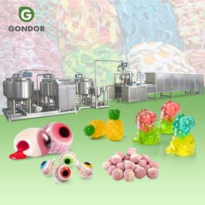 Auto Maquina Gomitas Vitamins Gummies Bear Gummy Maker New Design Automatic <b>Candy</b> Make <b>Machine</b> Production Linw - Product Image 1