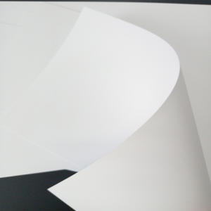 ランプシェード用の背面粘着性の白いPVCリジッドシート - Product Image 2