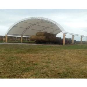 Abri de voiture en toile polyéthylène avec structure en acier ronde de 12'x20'x8' pour le stationnement et le stockage des <span class=keywords><strong>voitures</strong></span> - Product Image 6