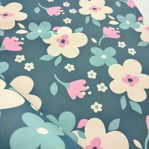 PFAS FREE Customized PU Synthetic <strong>Leather</strong> with Small Patterns Elastic Printing Synthetic <strong>Leather</strong> <strong>Children's</strong> Raincoat PU <strong>Leather</strong> - Product Image 3