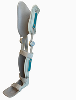 Orthèses en acier de fixation de pied de cheville de genou réglable de haute qualité pour adultes fixateur de jambe de membre inférieur pour la physiothérapie